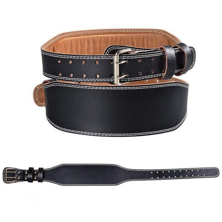 Leather Weightlifting Belt